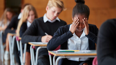Does academic pressure harm young people's mental health?