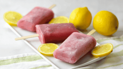 lemonade popsicles